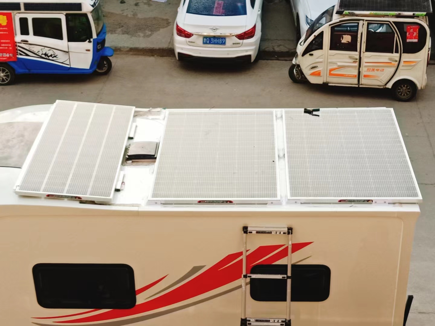 牛电阳光车用光伏 房车专用太阳能 满足日常用电 可支持定制尺寸